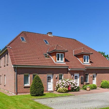 Ferienwohnung Ruhige Muschel Esens Exterior foto